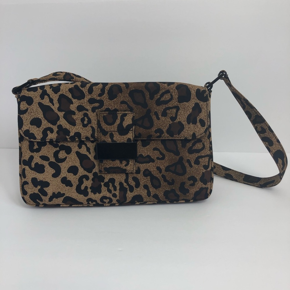 Bechamel animal print shoulder handbag purse